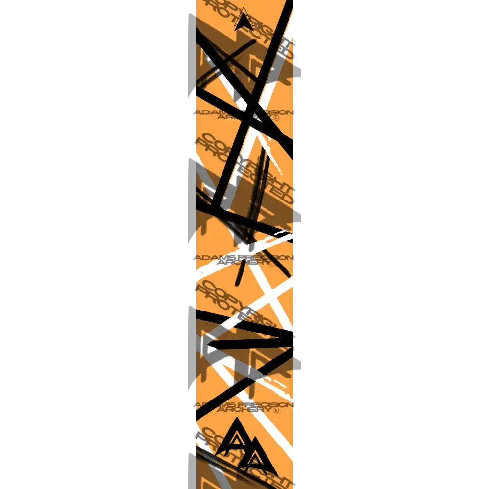 APA ORANGE GRAFFITI SERIES ARROW WRAP MATTE (STANDARD) APA GRAFFITI SERIES