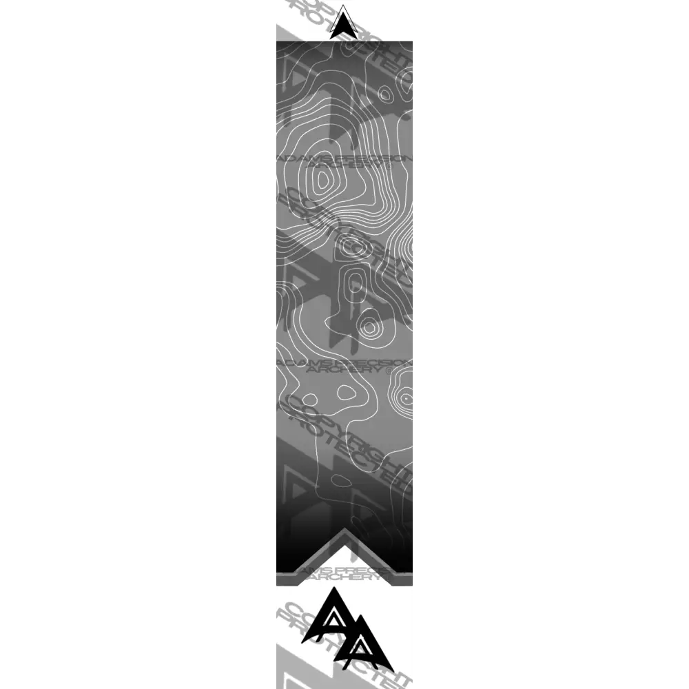 APA PEAK-CREST TOPO SERIES ARROW WRAPS - WHITE