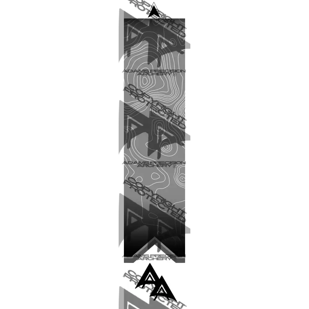 APA PEAK-CREST TOPO SERIES ARROW WRAPS - WHITE