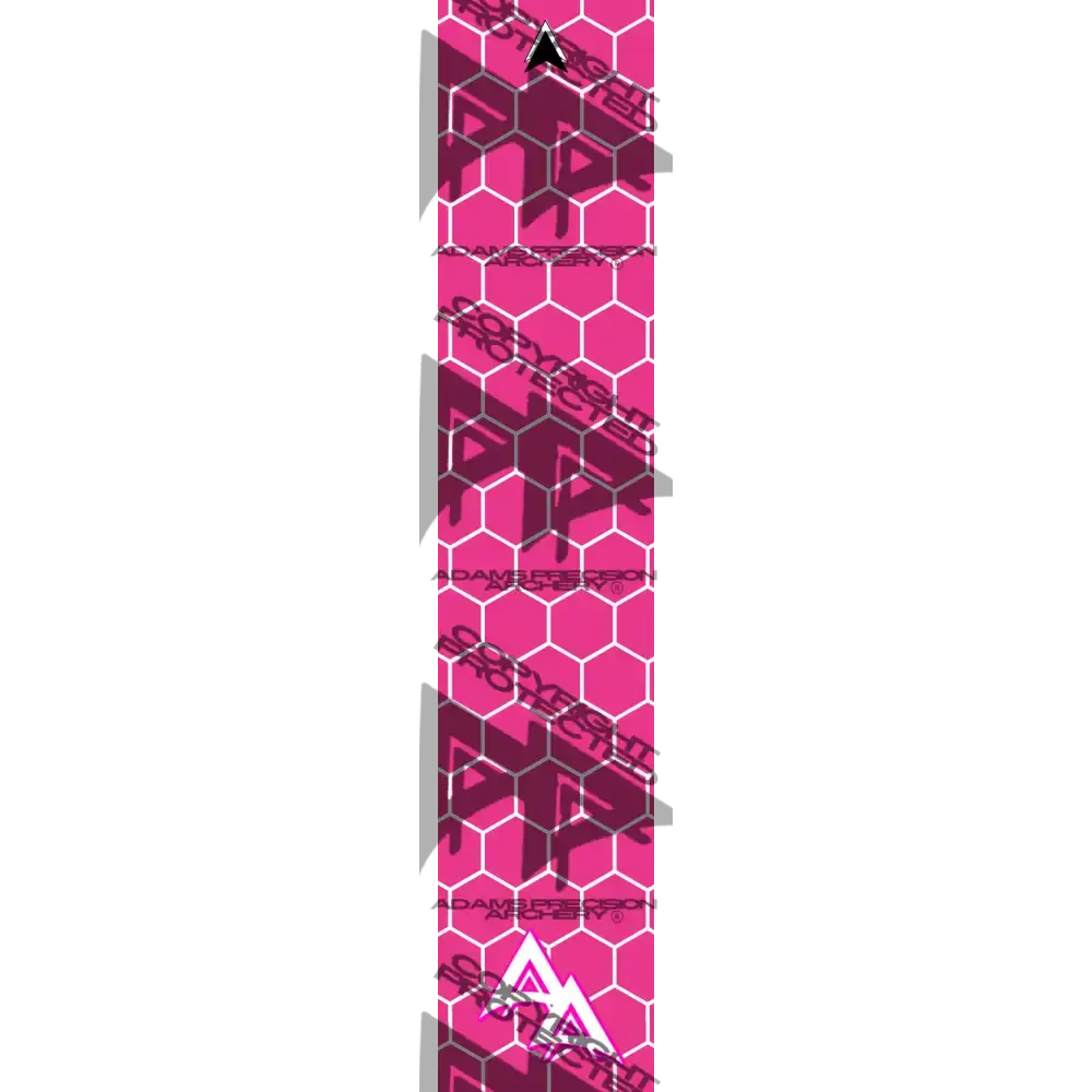 APA PINK FILLED HEX SERIES ARROW WRAP MATTE (STANDARD) APA HEX SERIES
