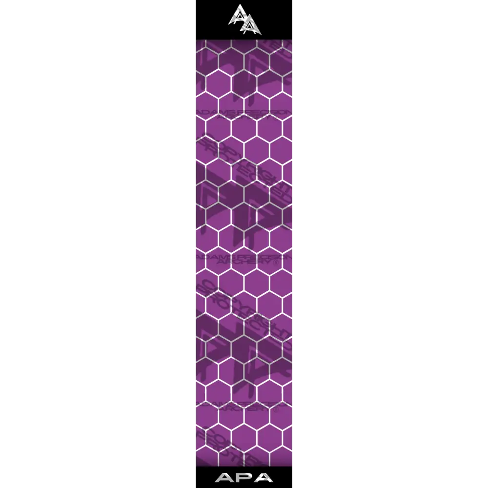 APA PURPLE FILLED HEX SERIES ARROW WRAP MATTE (STANDARD) APA HEX SERIES