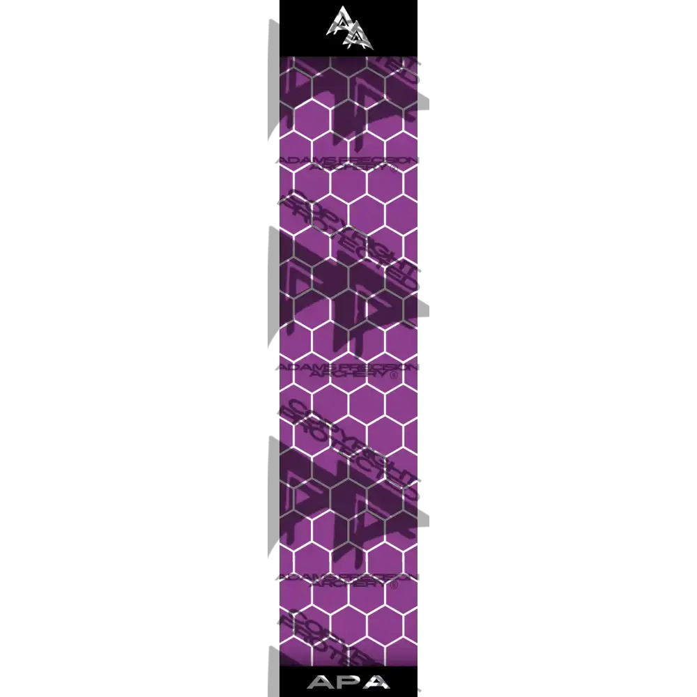 APA PURPLE FILLED HEX SERIES ARROW WRAP MATTE (STANDARD) APA HEX SERIES