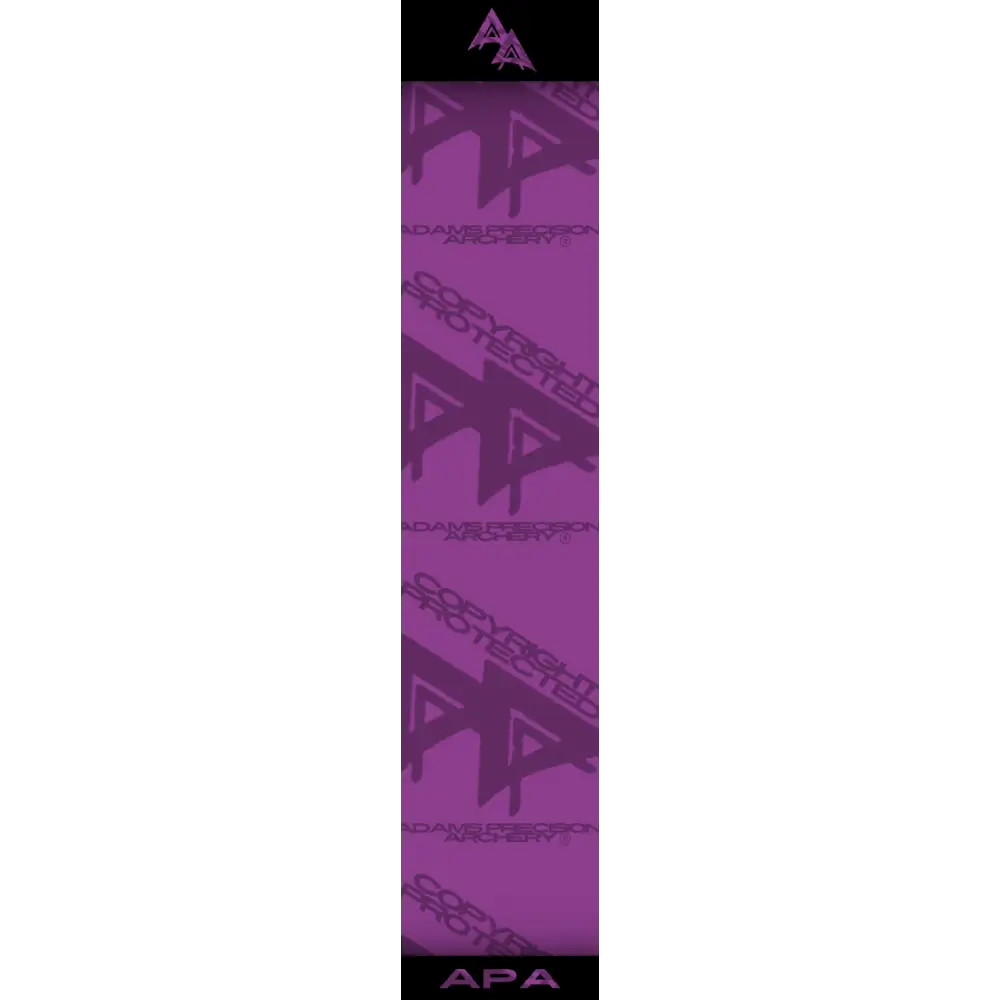 APA PURPLE SIGNATURE SERIES ARROW WRAP MATTE (STANDARD) APA SIGNATURE SERIES