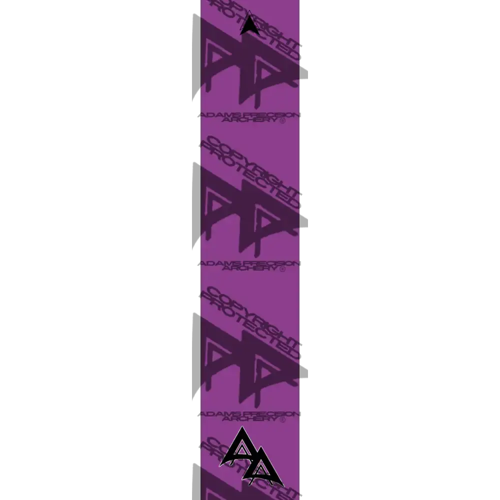 APA PURPLE SIGNATURE SERIES ARROW WRAP MATTE (STANDARD) APA SIGNATURE SERIES
