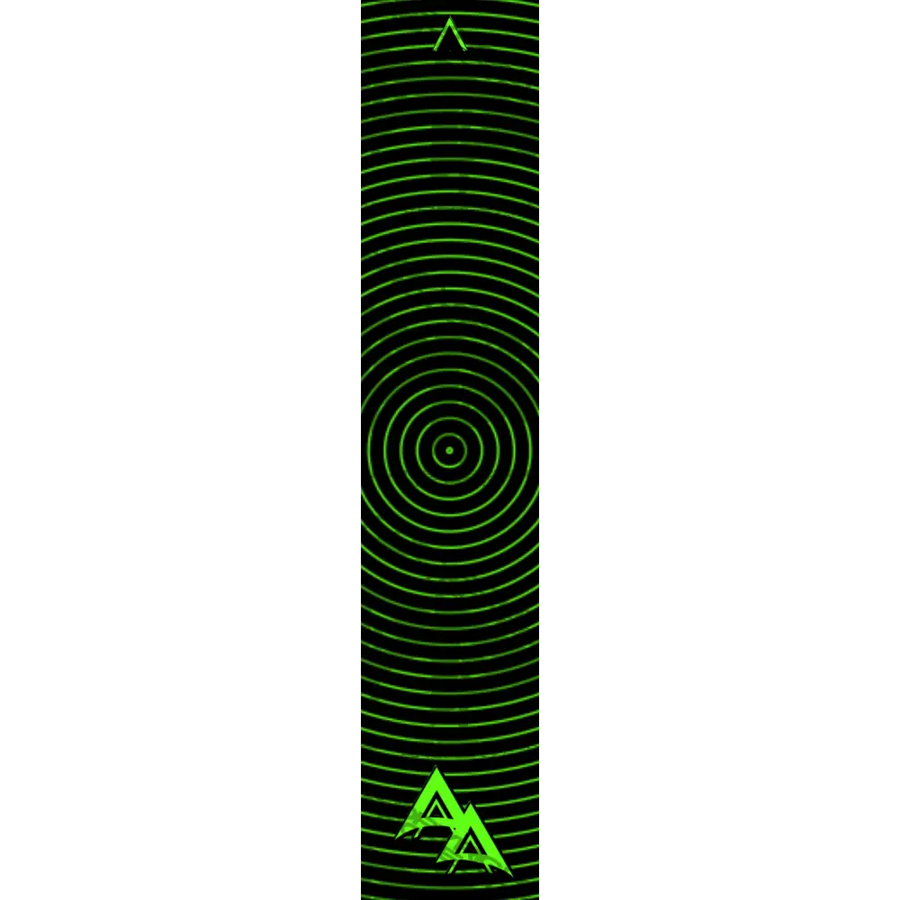 APA RECORDLINE SERIES FULL DARK FLO GREEN ARROW WRAP FLUORESCENT All SERIES