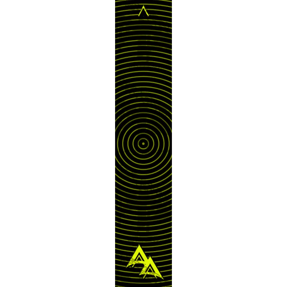 APA RECORDLINE SERIES FULL DARK FLO YELLOW ARROW WRAP FLUORESCENT All SERIES