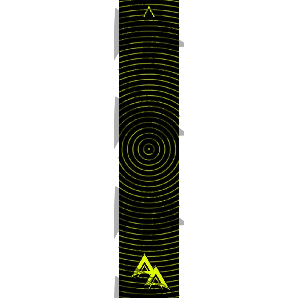 APA RECORDLINE SERIES FULL DARK FLO YELLOW ARROW WRAP FLUORESCENT All SERIES