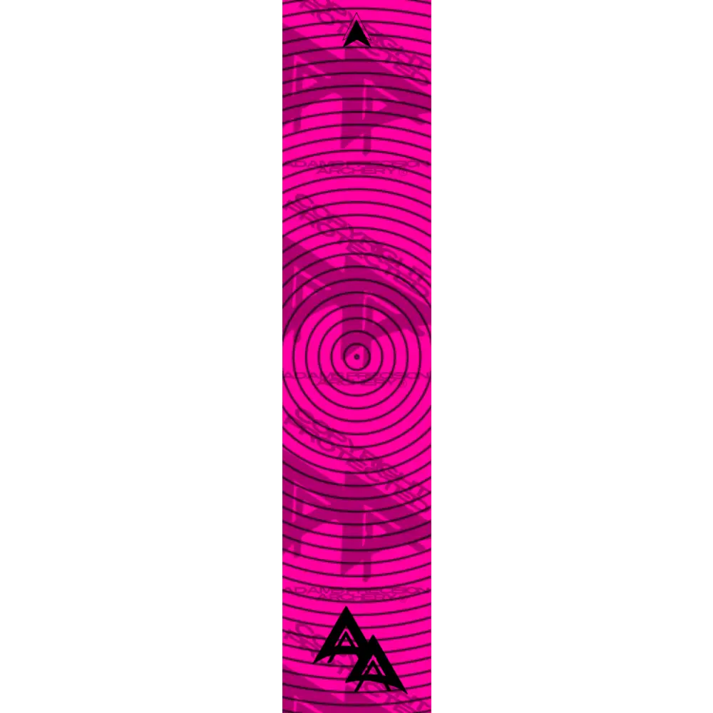 APA RECORDLINE SERIES FULL LIGHT FLO PINK ARROW WRAP FLUORESCENT All SERIES