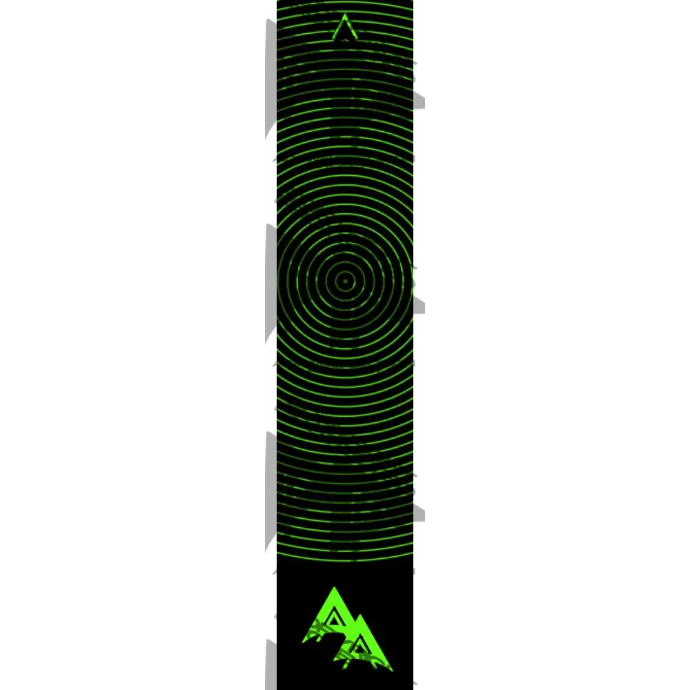 APA RECORDLINE SERIES HALF DARK FLO GREEN ARROW WRAP FLUORESCENT All SERIES