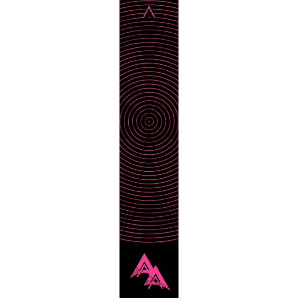 APA RECORDLINE SERIES HALF DARK FLO PINK ARROW WRAP FLUORESCENT All SERIES