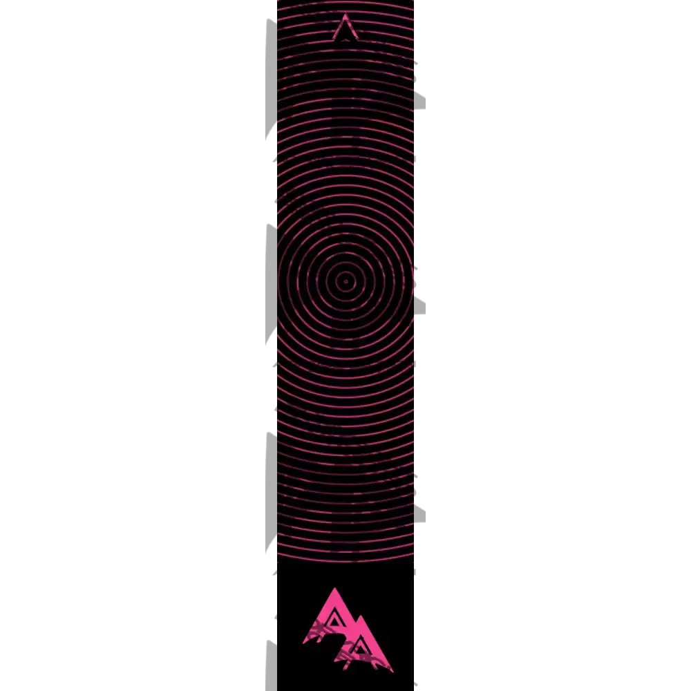 APA RECORDLINE SERIES HALF DARK FLO PINK ARROW WRAP FLUORESCENT All SERIES