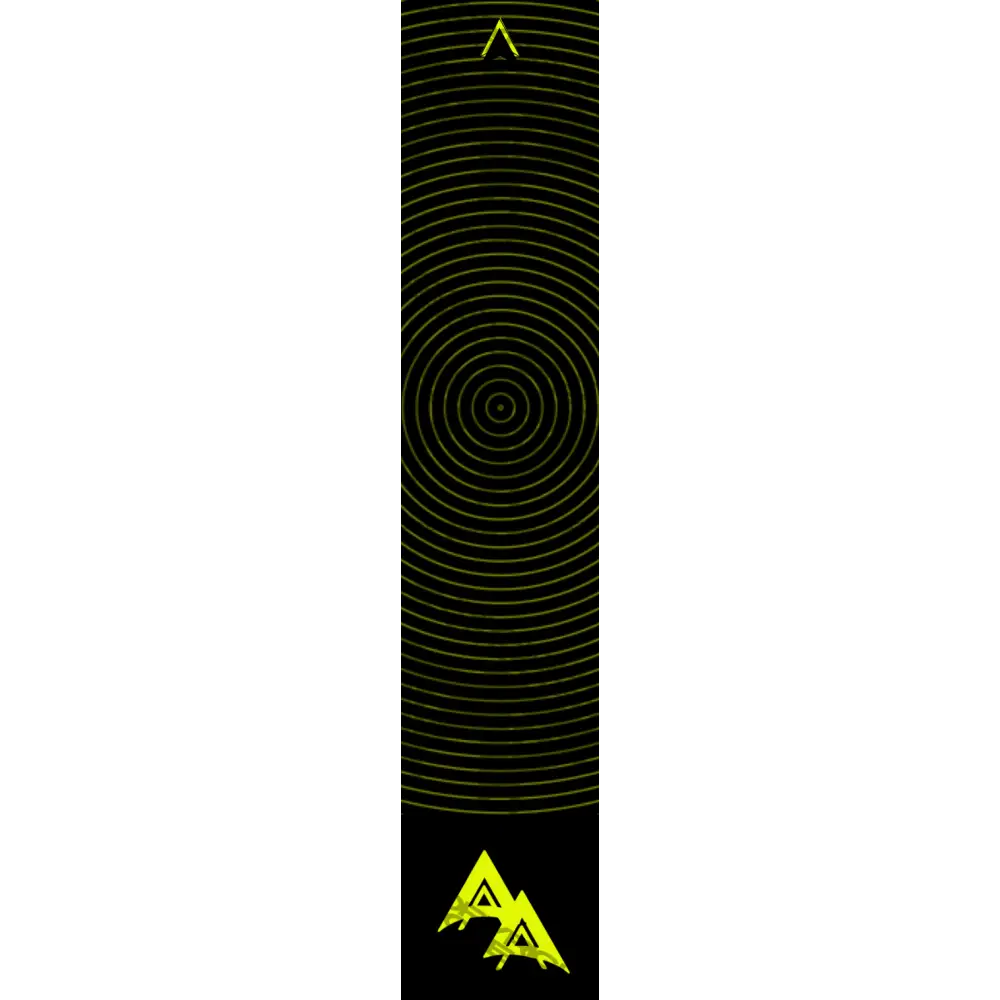APA RECORDLINE SERIES HALF DARK FLO YELLOW ARROW WRAP FLUORESCENT All SERIES