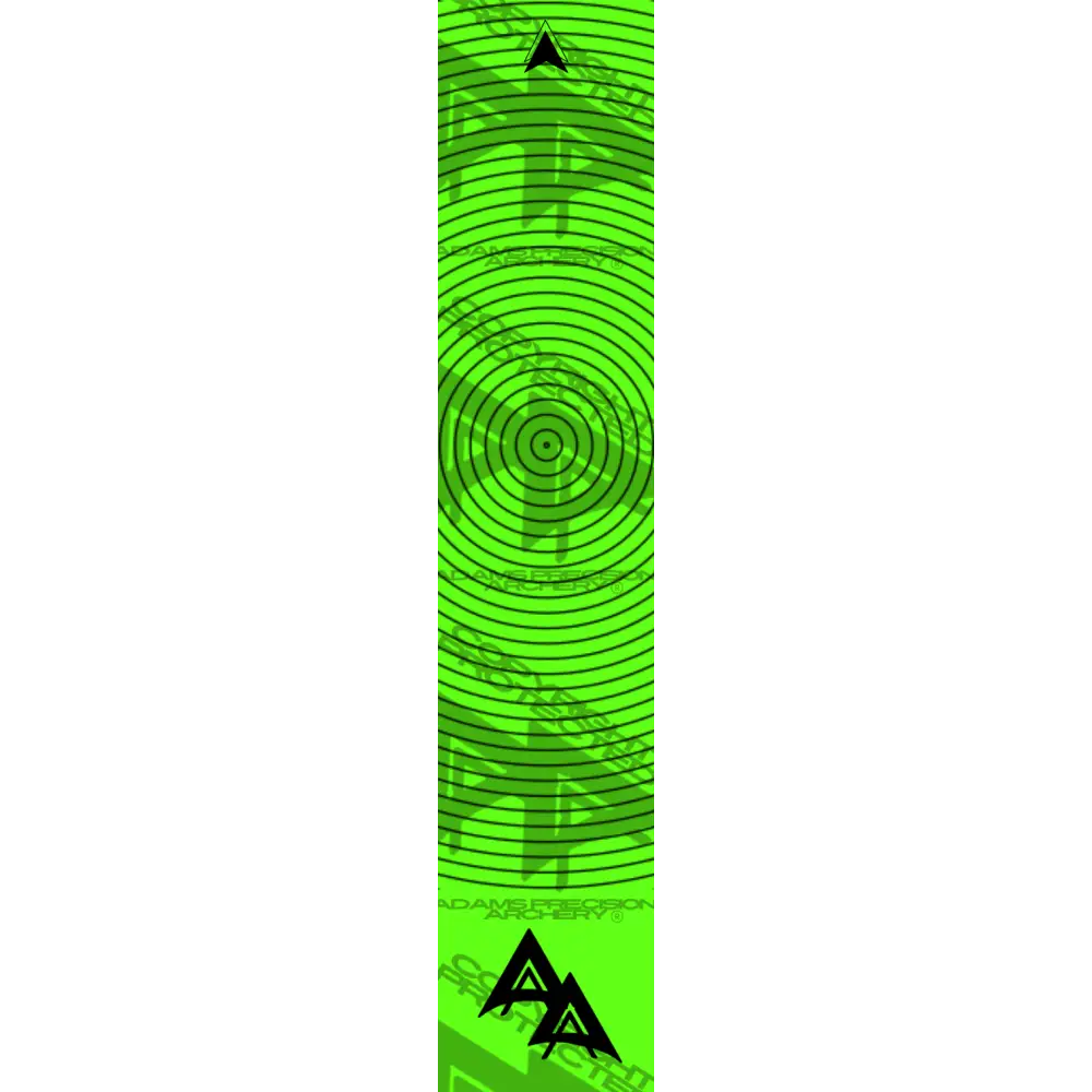APA RECORDLINE SERIES HALF LIGHT FLO GREEN ARROW WRAP FLUORESCENT All SERIES