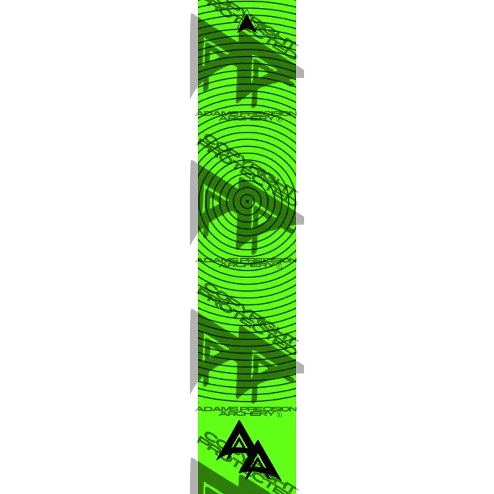 APA RECORDLINE SERIES HALF LIGHT FLO GREEN ARROW WRAP FLUORESCENT All SERIES