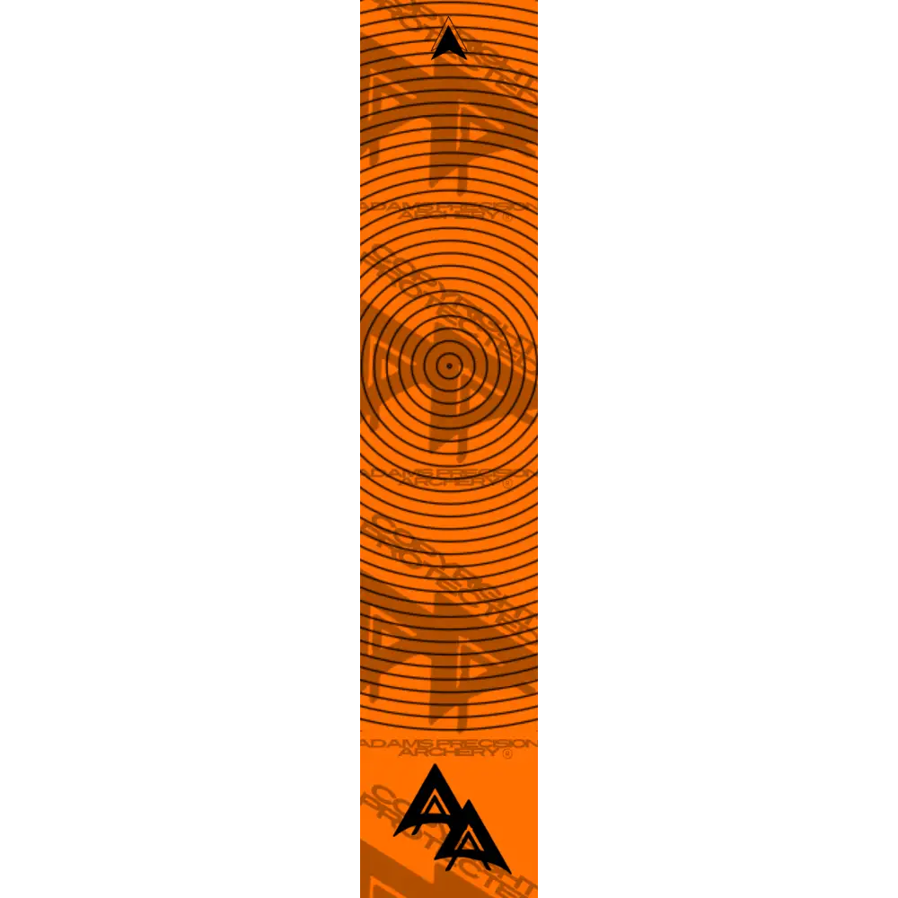 APA RECORDLINE SERIES HALF LIGHT FLO ORANGE ARROW WRAP FLUORESCENT All SERIES