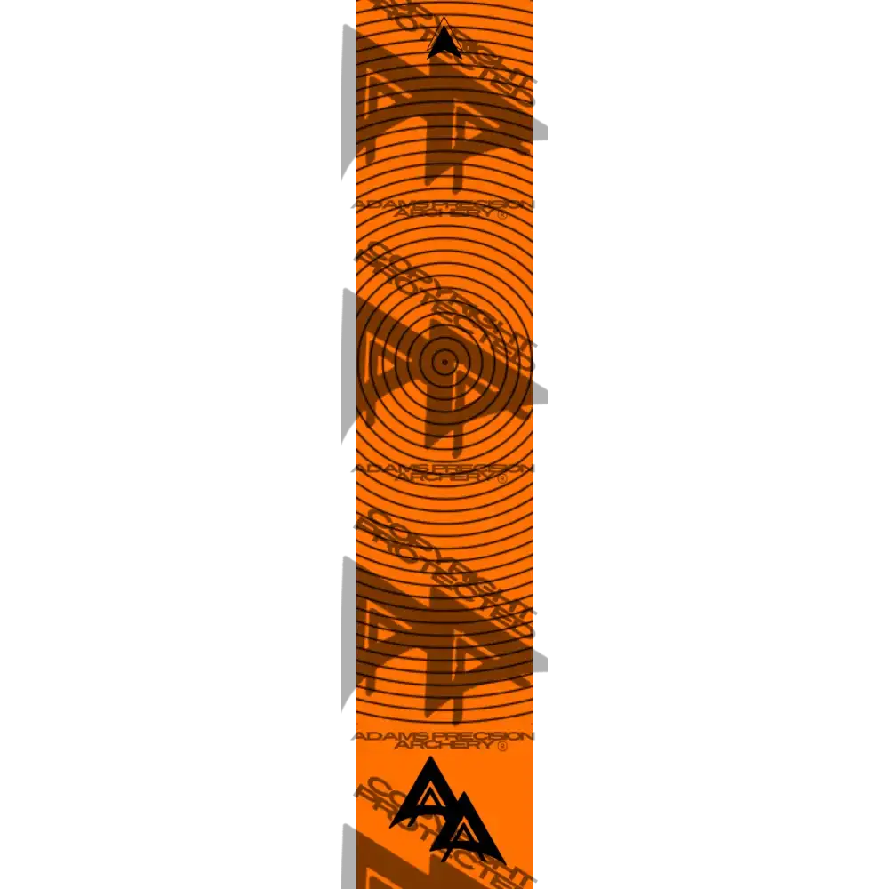 APA RECORDLINE SERIES HALF LIGHT FLO ORANGE ARROW WRAP FLUORESCENT All SERIES