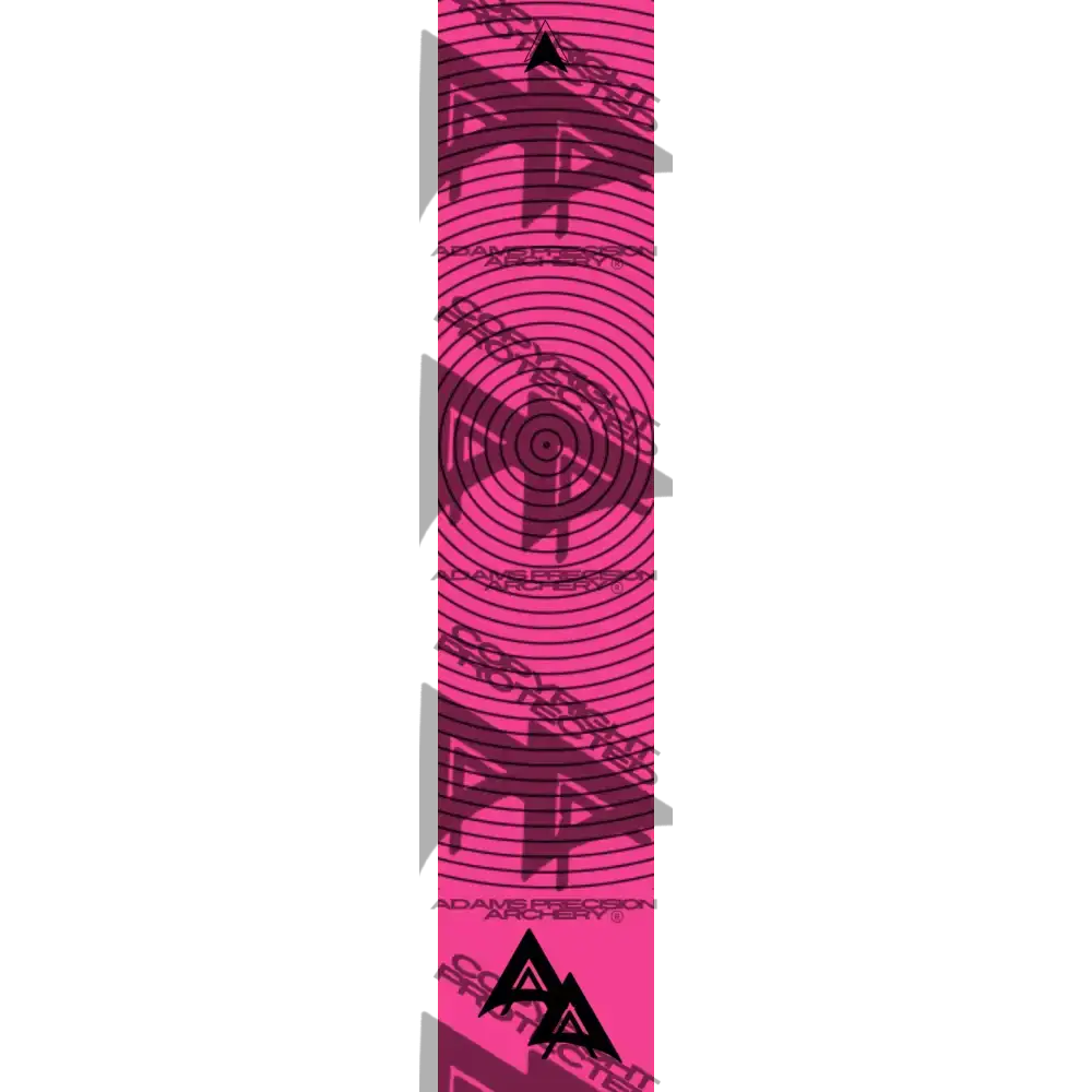 APA RECORDLINE SERIES HALF LIGHT FLO PINK ARROW WRAP FLUORESCENT All SERIES