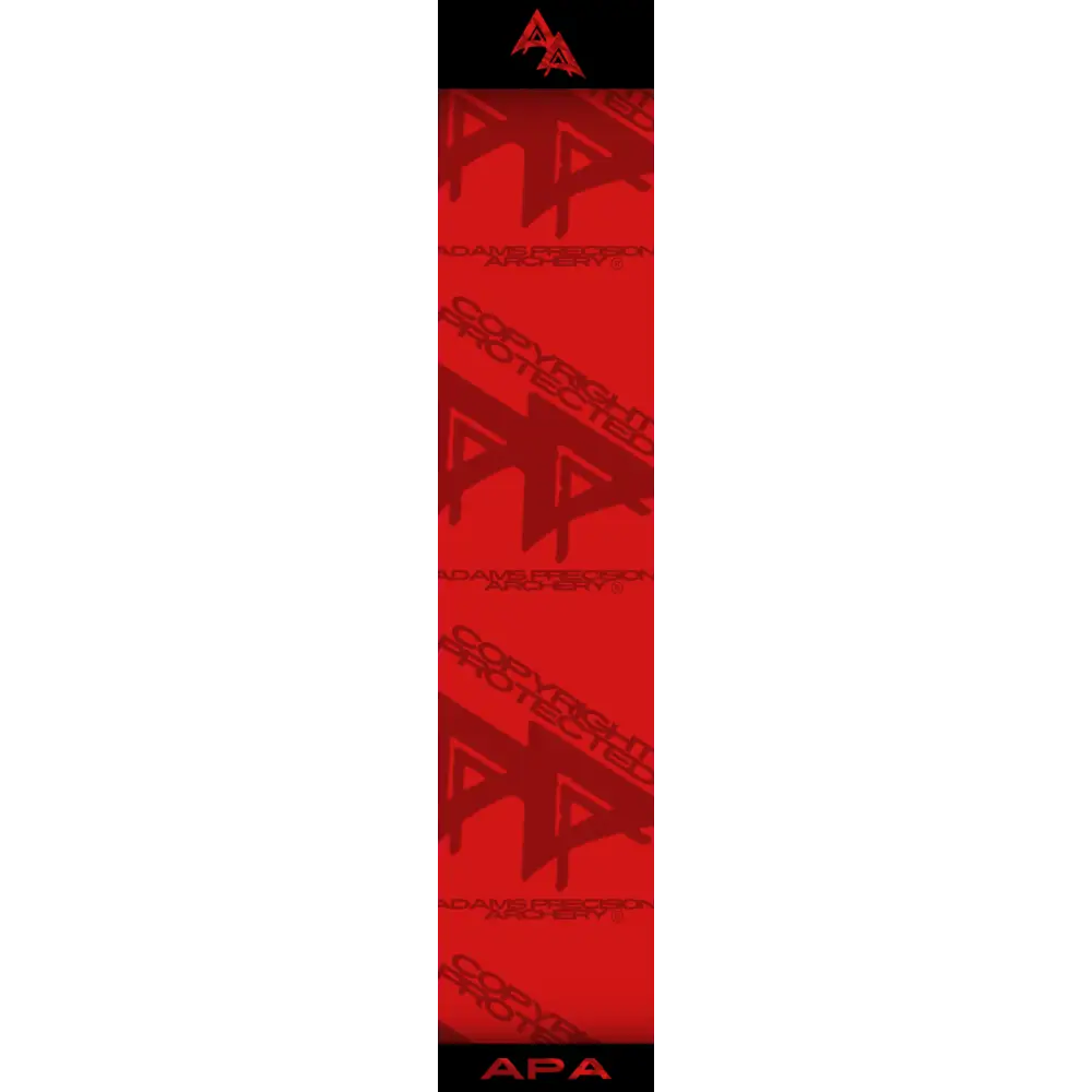 APA RED SIGNATURE SERIES ARROW WRAP MATTE (STANDARD) APA SIGNATURE SERIES