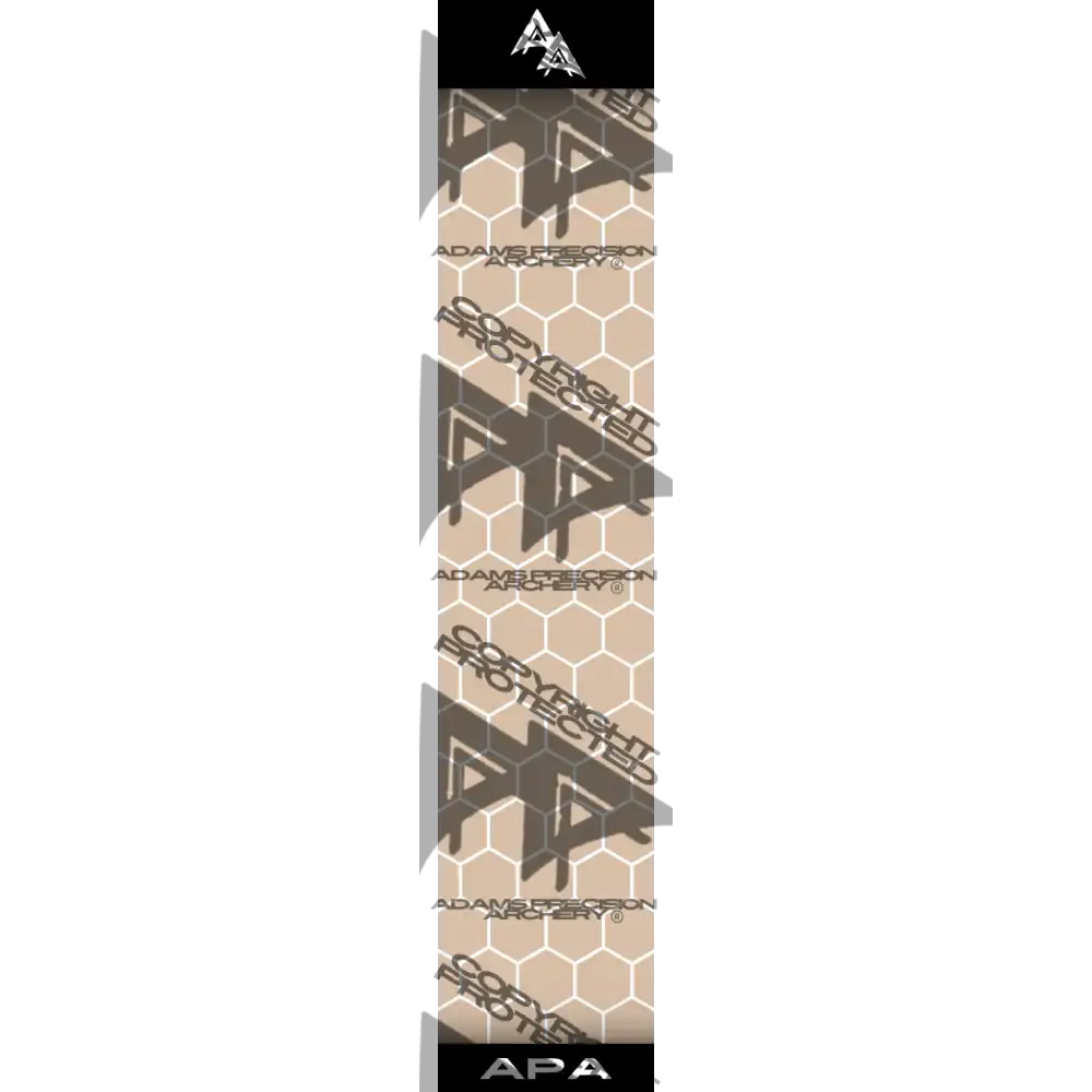 APA SAND FILLED HEX SERIES ARROW WRAP MATTE (STANDARD) APA HEX SERIES