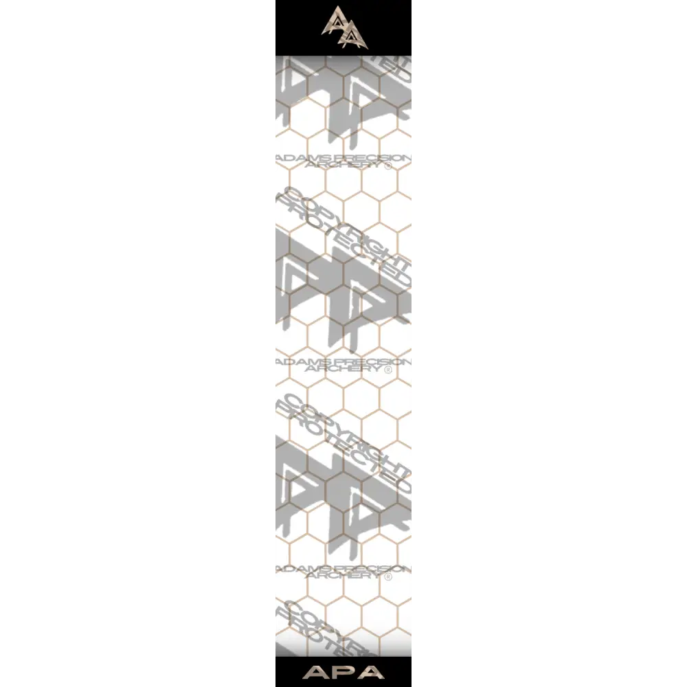 APA SAND OUTLINE HEX SERIES ARROW WRAP MATTE (STANDARD) APA HEX SERIES