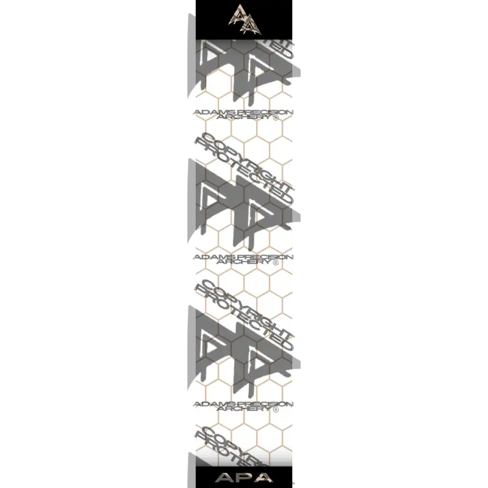APA SAND OUTLINE HEX SERIES ARROW WRAP MATTE (STANDARD) APA HEX SERIES