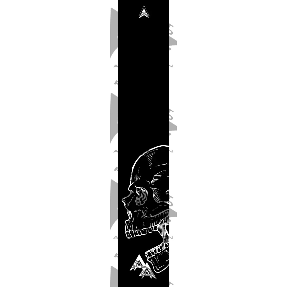 APA SKULLS ARROW WRAPS TWO BLACK
