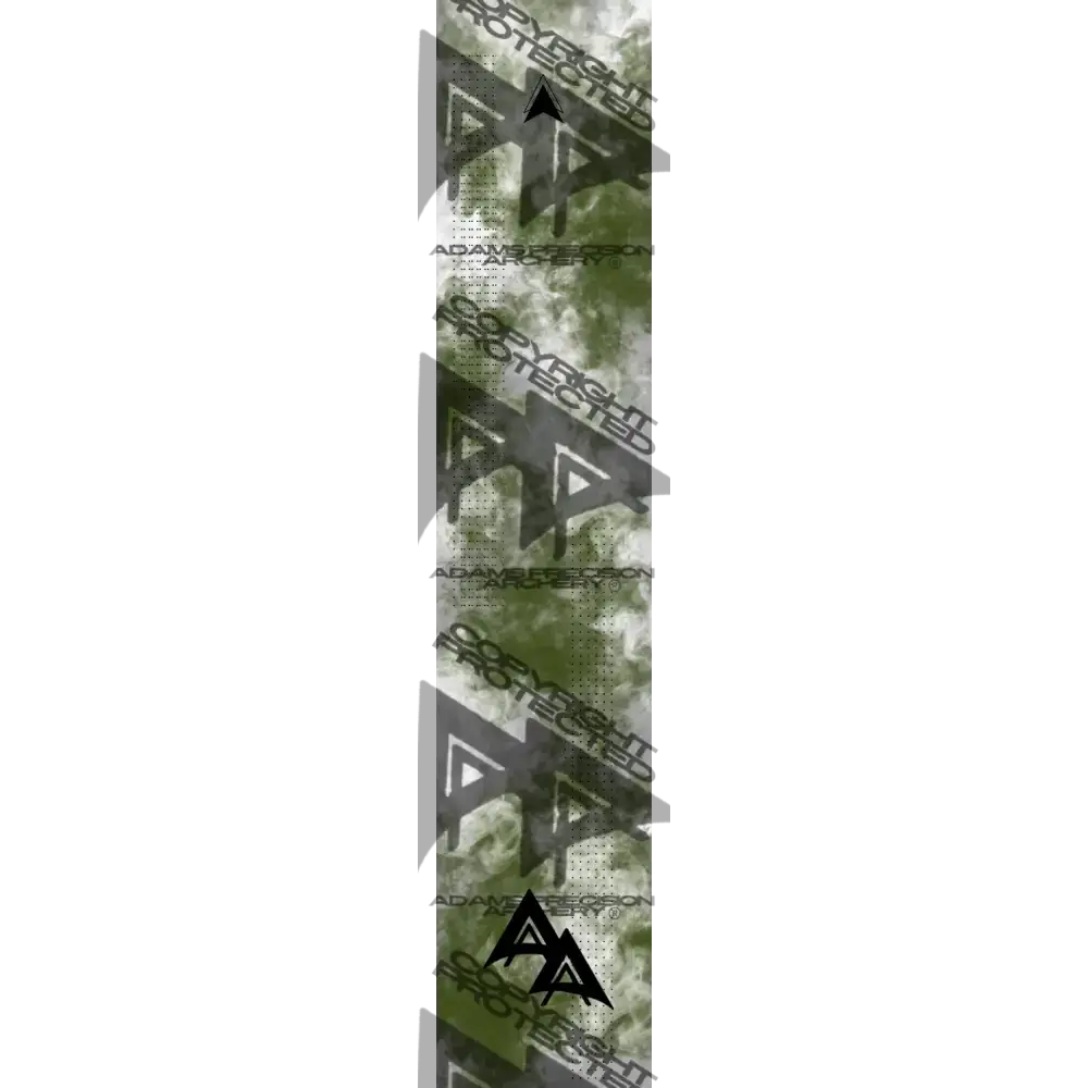 APA SMOKED CAMO SERIES ARROW WRAPS - GREY MATTE (STANDARD) All SERIES