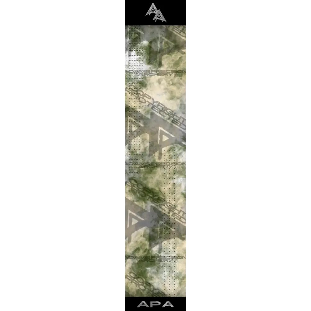 APA SMOKED CAMO SERIES ARROW WRAPS - SAND MATTE (STANDARD) All SERIES
