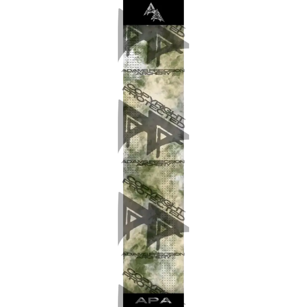 APA SMOKED CAMO SERIES ARROW WRAPS - SAND MATTE (STANDARD) All SERIES