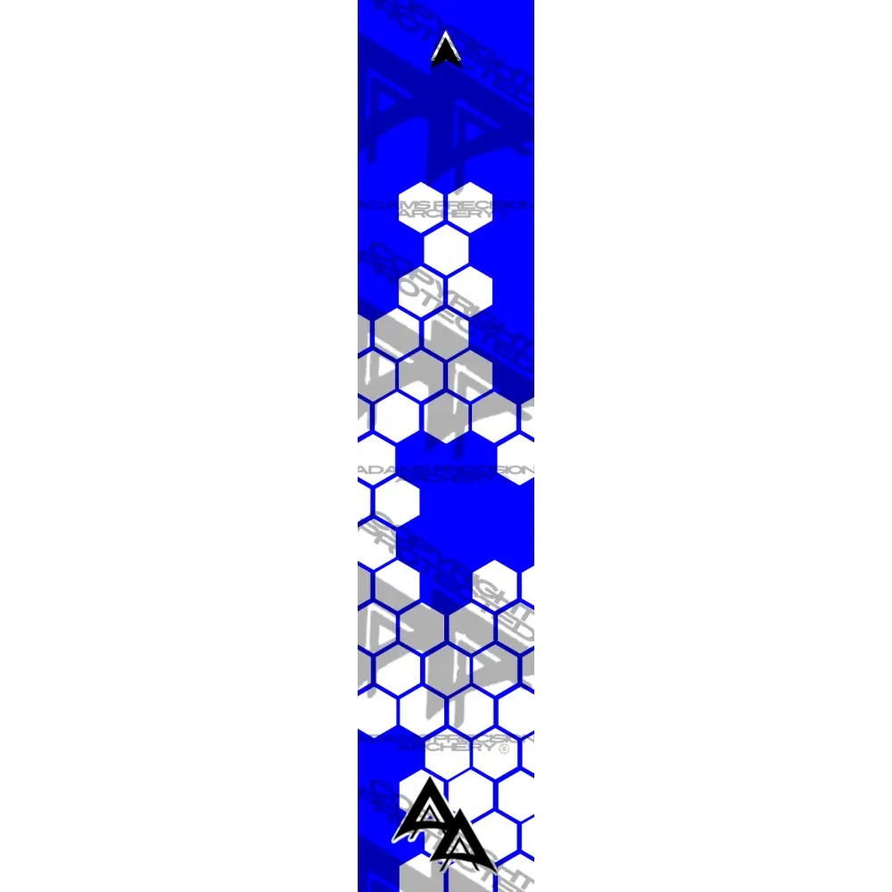 APA SNAKE SKIN SERIES ARROW WRAPS - BLUE MATTE (STANDARD)