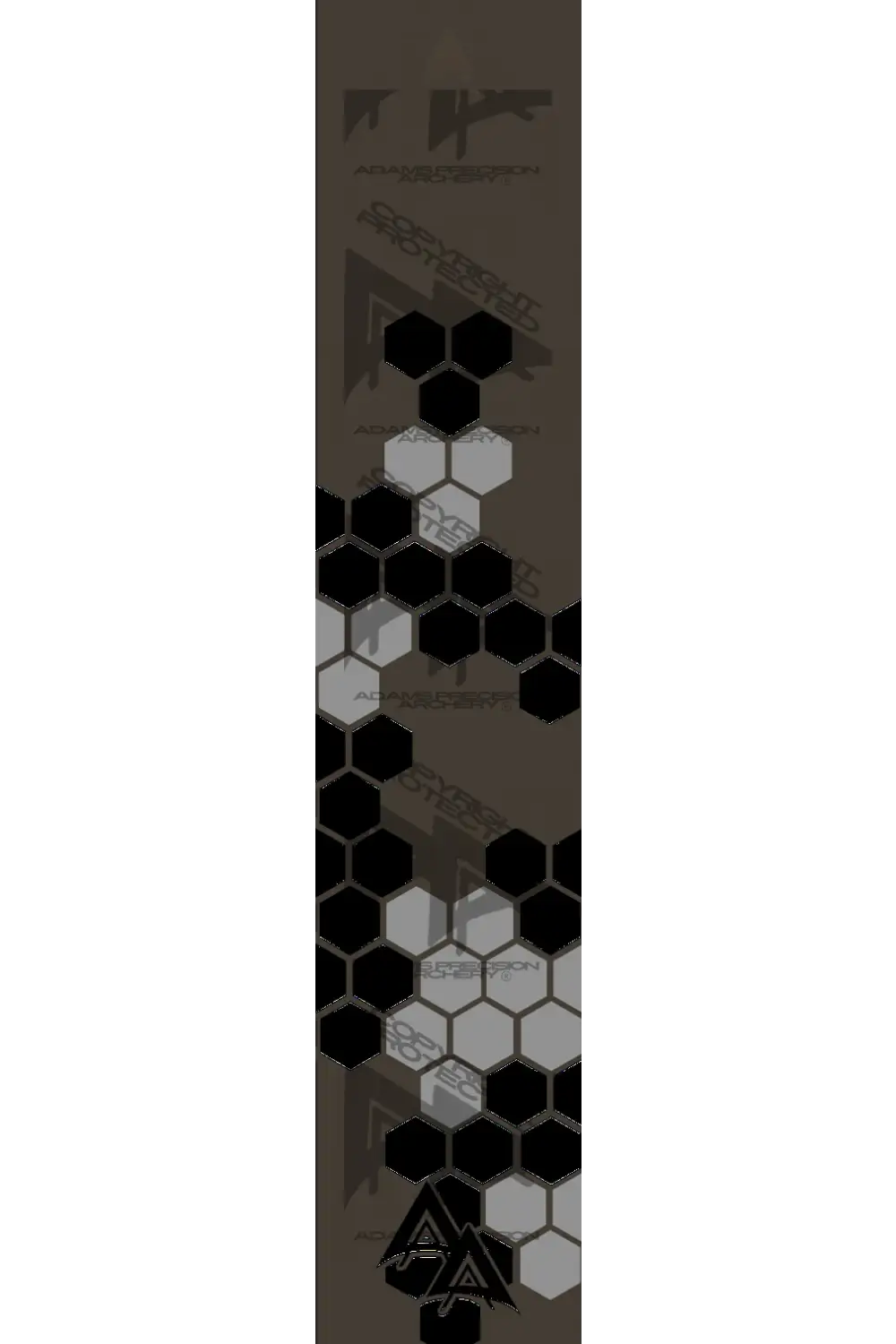 APA SNAKE SKIN SERIES ARROW WRAPS - KODIAK INVERSE