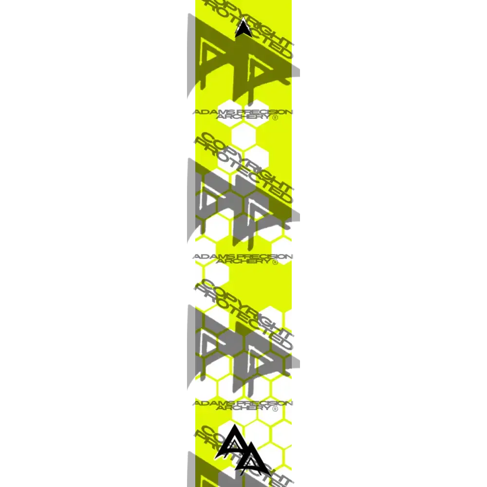 APA SNAKE SKIN SERIES ARROW WRAPS - YELLOW MATTE (STANDARD)