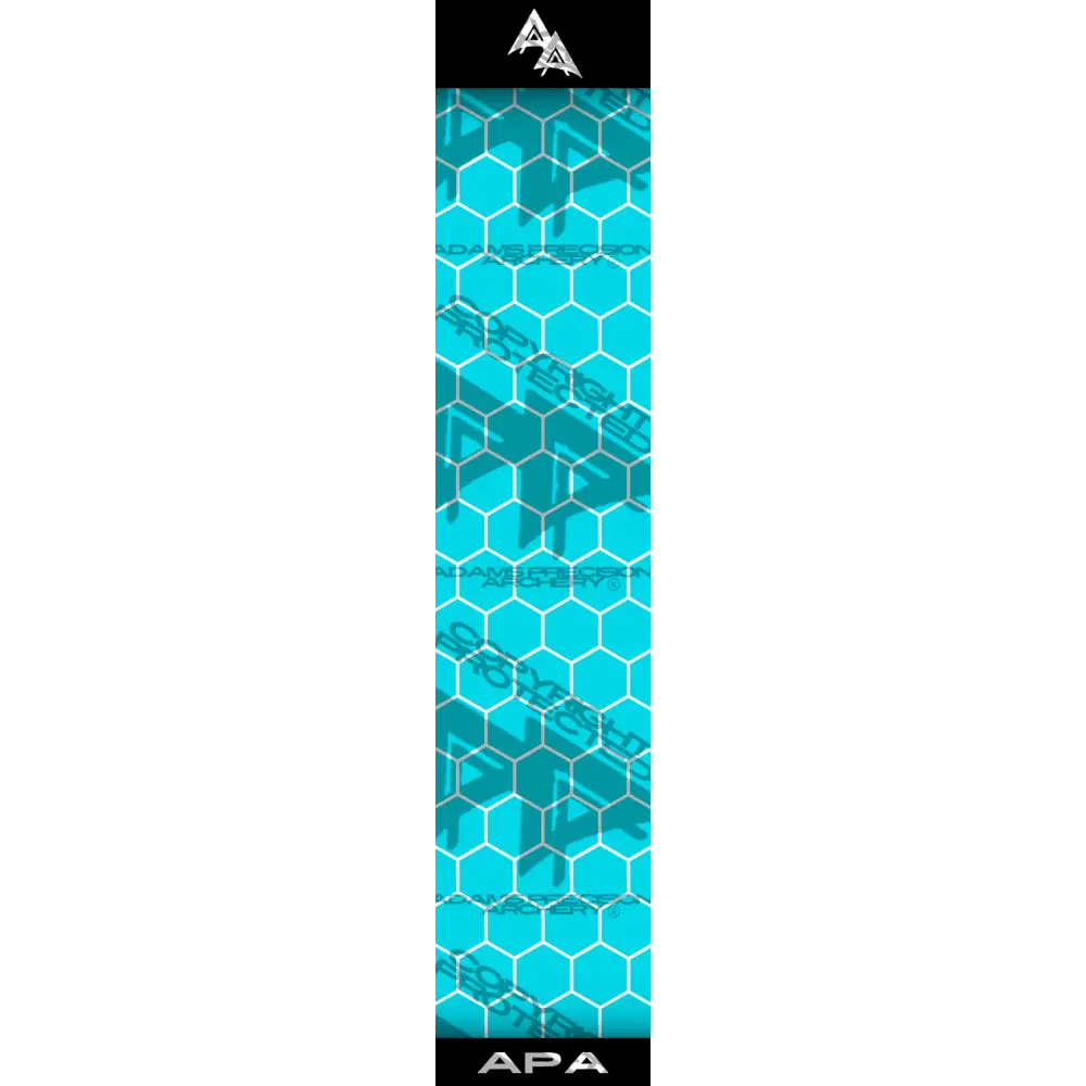 APA TEAL FILLED HEX SERIES ARROW WRAP MATTE (STANDARD) APA HEX SERIES