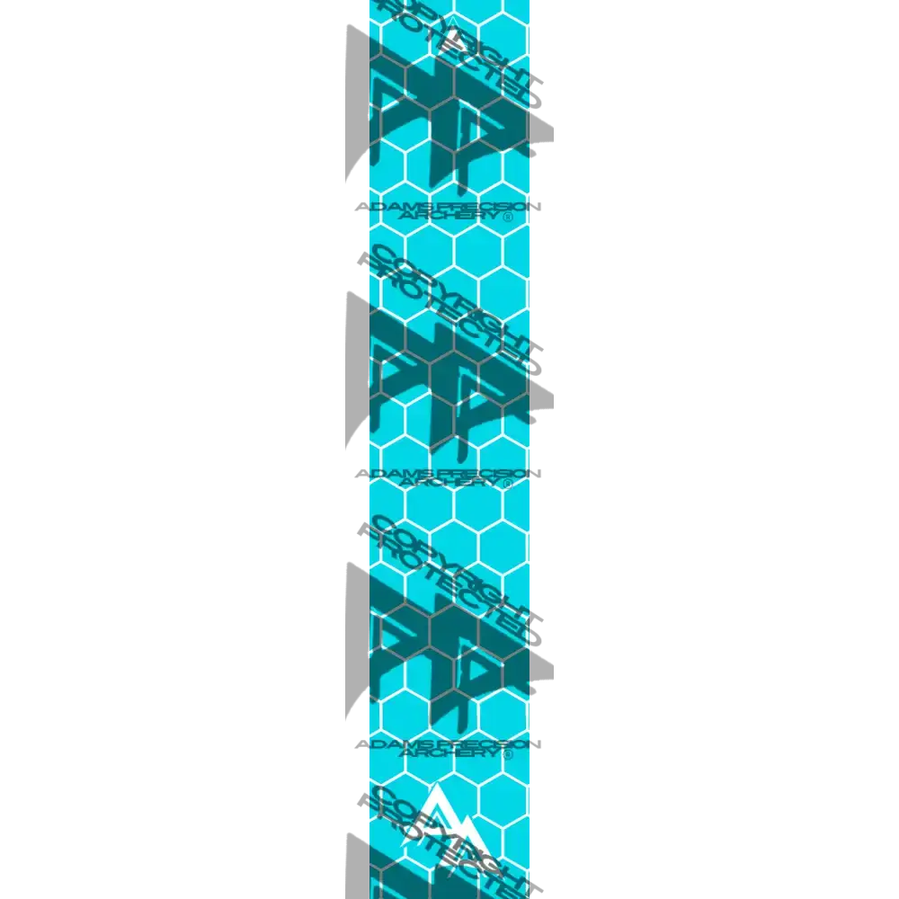 APA TEAL FILLED HEX SERIES ARROW WRAP MATTE (STANDARD) APA HEX SERIES