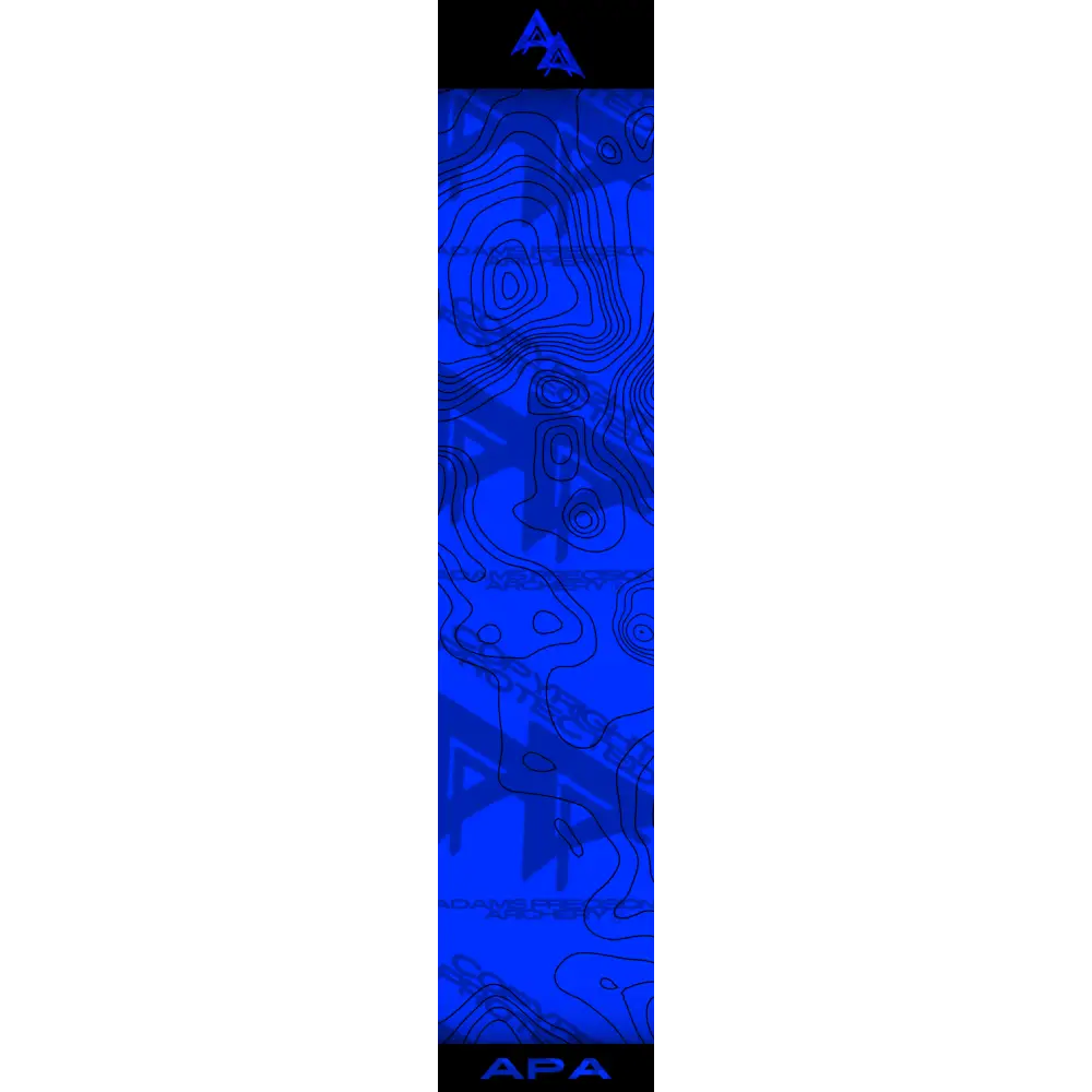 APA TOPO BLUE ARROW WRAP MATTE (STANDARD) / BANDED ARROW WRAPS