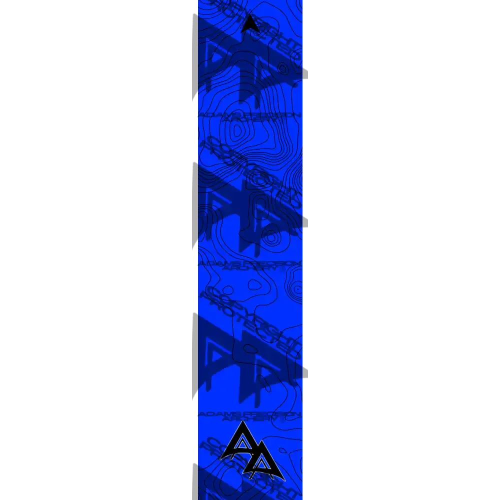 APA TOPO BLUE ARROW WRAP MATTE (STANDARD) / TRADITIONAL ARROW WRAPS