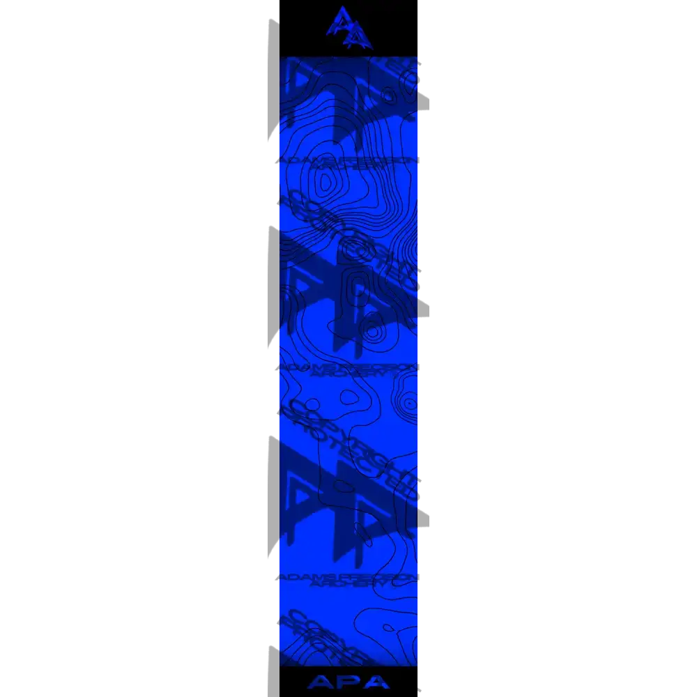 APA TOPO BLUE ARROW WRAP MATTE (STANDARD) / BANDED ARROW WRAPS