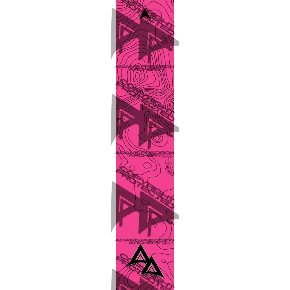 APA TOPO FLO PINK ARROW WRAP FLUORESCENT / TRADITIONAL ARROW WRAPS