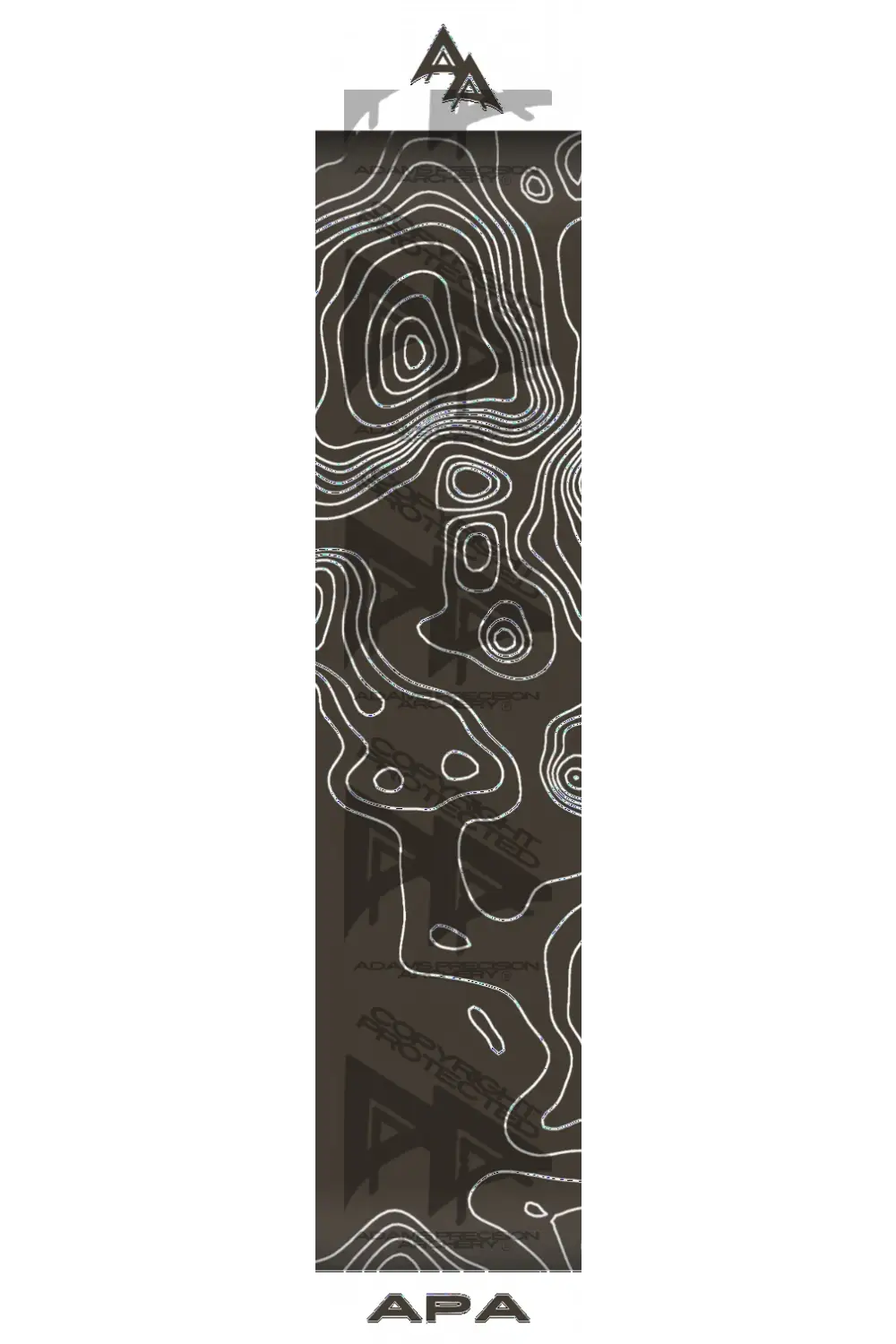 APA TOPO KODIAK INVERSE ARROW WRAP MATTE (STANDARD) / BANDED ARROW WRAPS