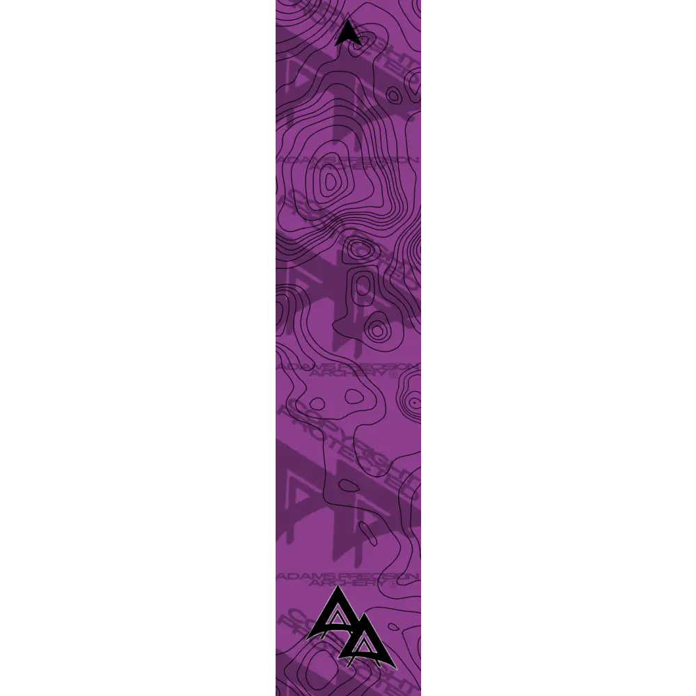 APA TOPO PURPLE ARROW WRAP MATTE (STANDARD) / TRADITIONAL ARROW WRAPS