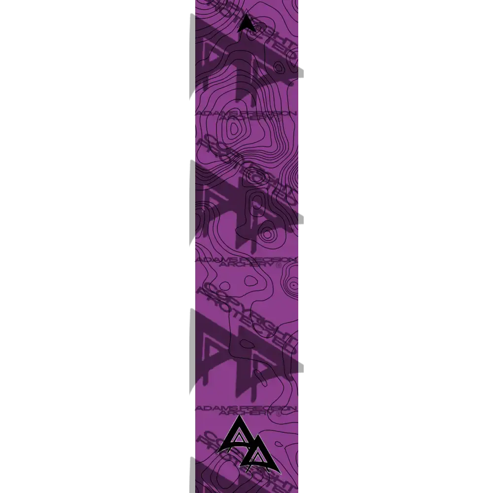 APA TOPO PURPLE ARROW WRAP MATTE (STANDARD) / TRADITIONAL ARROW WRAPS