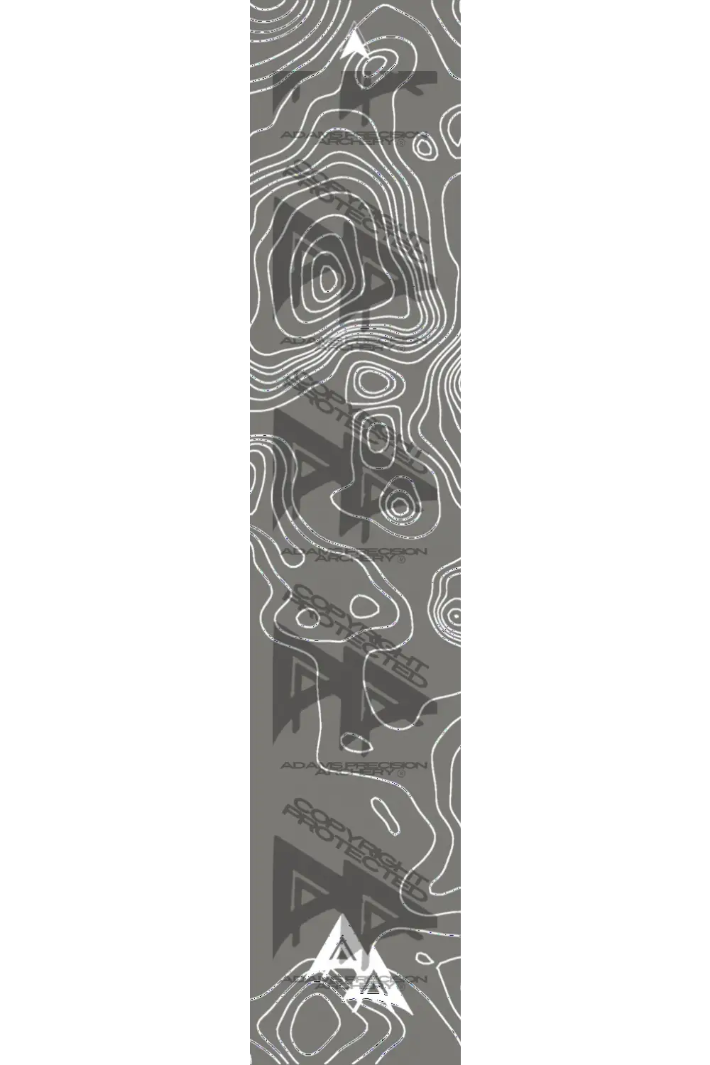 APA TOPO SHALE INVERSE ARROW WRAP GLOSS / TRADITIONAL ARROW WRAPS