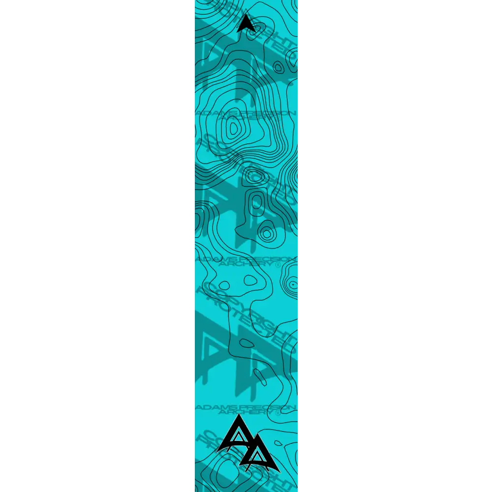 APA TOPO TEAL ARROW WRAP MATTE (STANDARD) / TRADITIONAL ARROW WRAPS