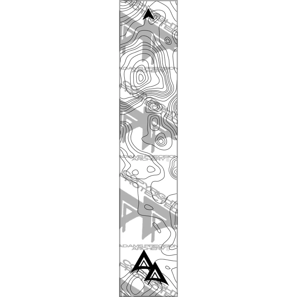 APA TOPO WHITE ARROW WRAP MATTE (STANDARD) ARROW WRAPS