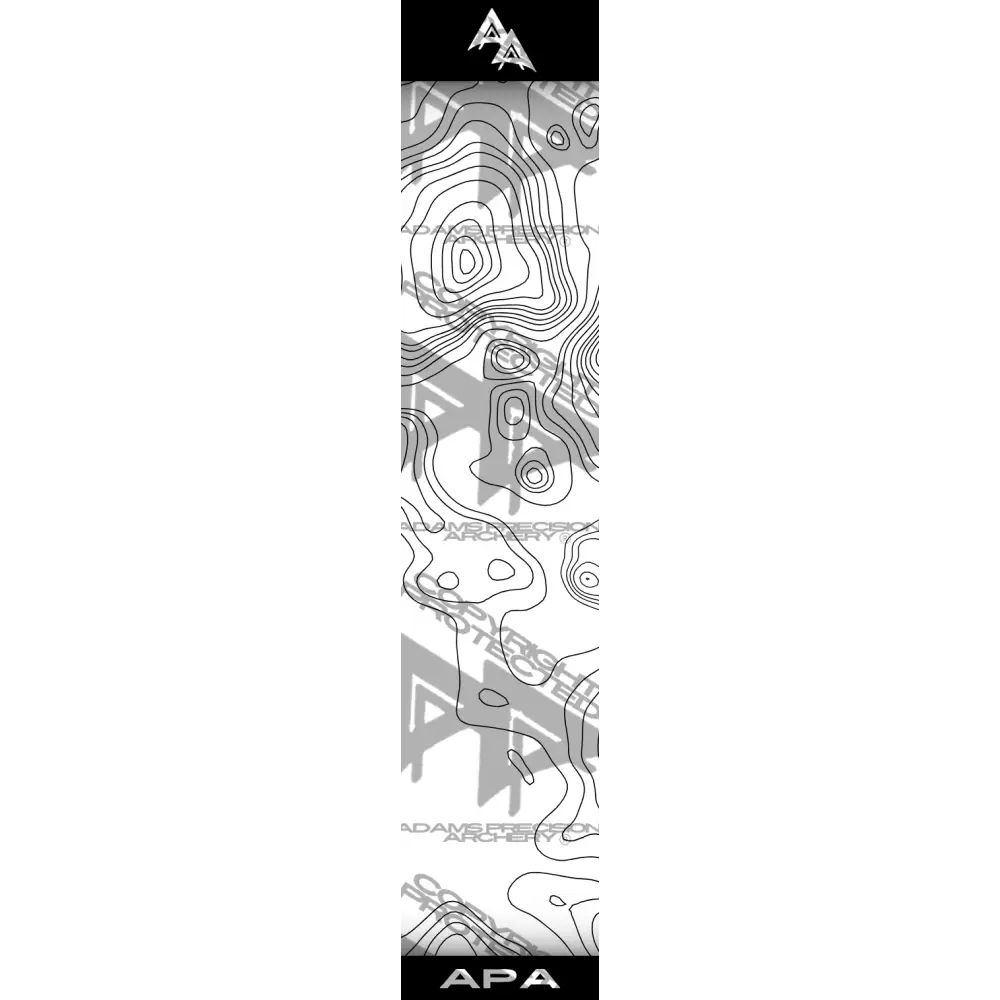 APA TOPO WHITE ARROW WRAP MATTE (STANDARD) ARROW WRAPS