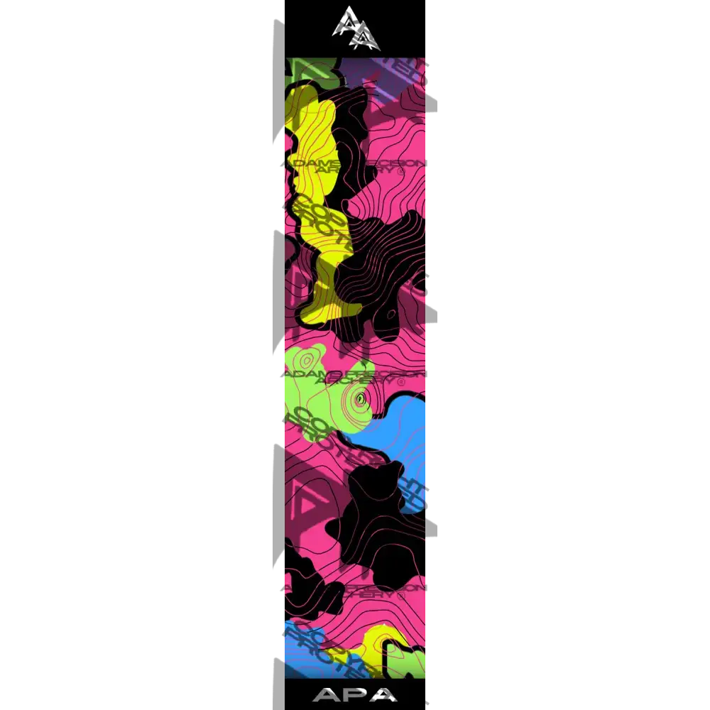 APA TOXIC TOPO CAMO SERIES ARROW WRAPS