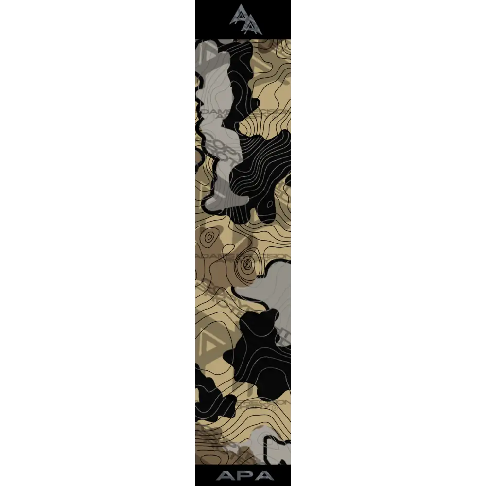 APA TOXIC TOPO SERIES ARROW WRAPS - EARTH/GREY MATTE (STANDARD)