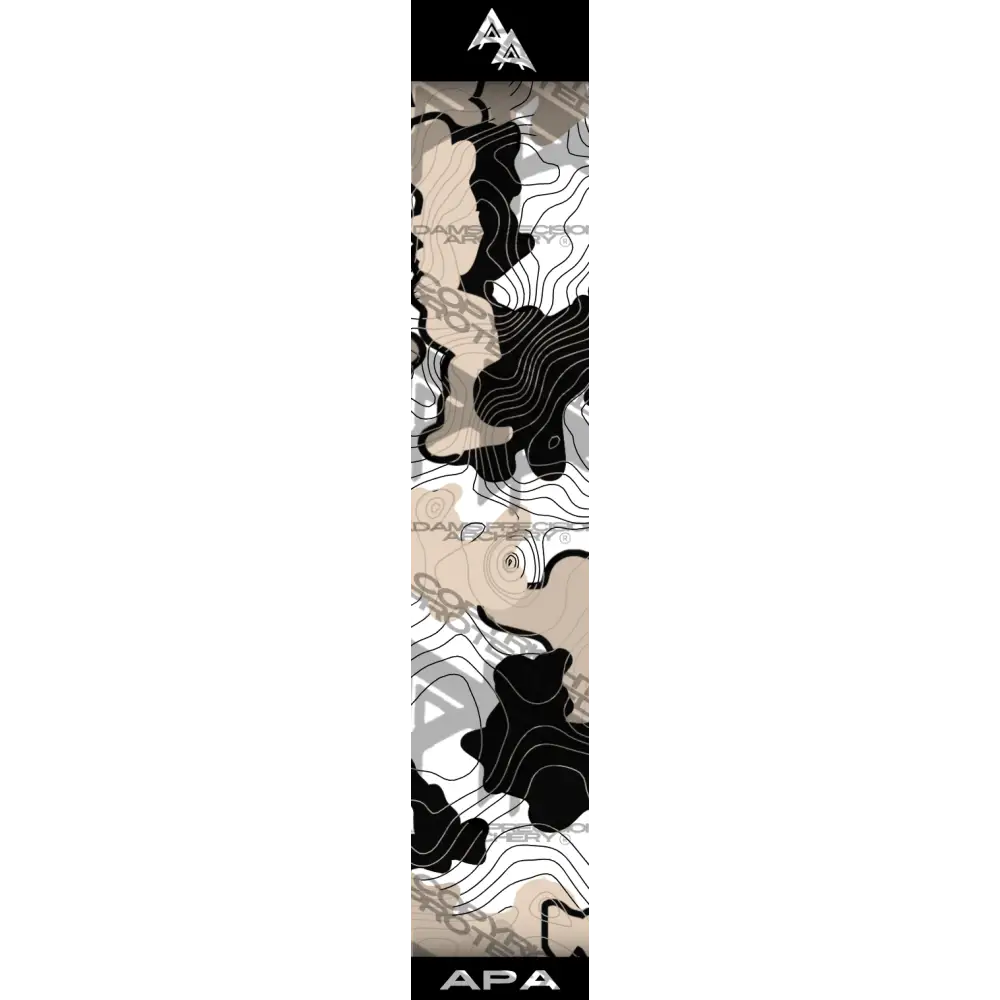 APA TOXIC TOPO SERIES ARROW WRAPS - WHITE/SAND MATTE (STANDARD)