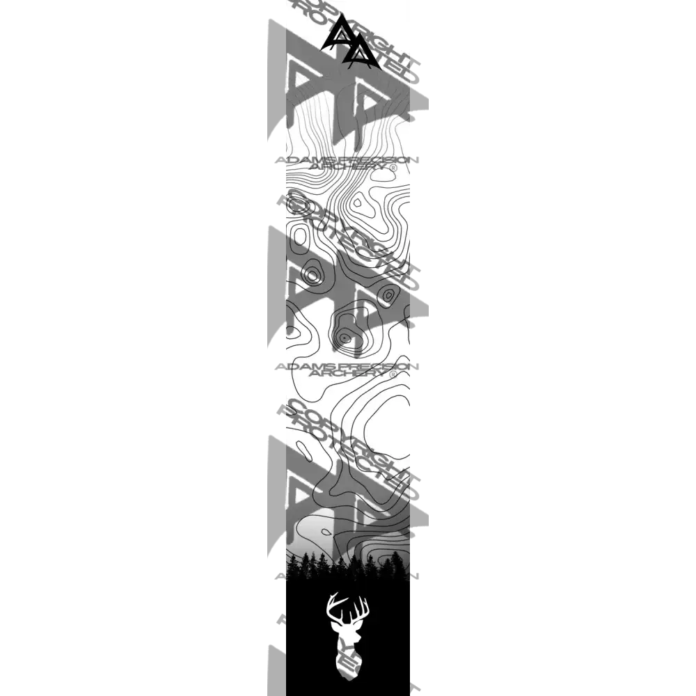 APA TREELINE TOPO SERIES ARROW WRAPS - WHITETAIL