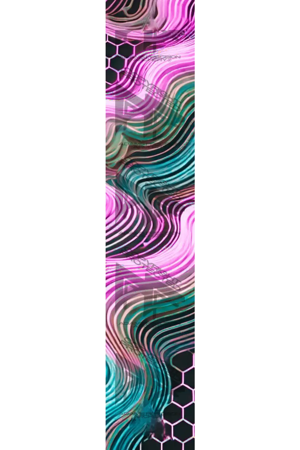 APA WAVE SERIES ARROW WRAPS - TEAL